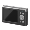 Câmera Digital Compacta Herrnalise preta com tela IPS e 50MP