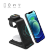 Estação de carregamento wireless 3 em 1 para iPhone, Watch e AirPods