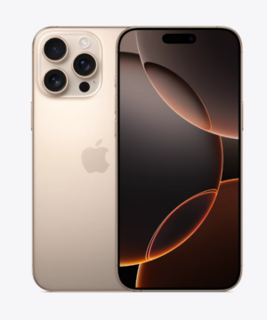 iPhone 16 Pro Max com tela de 6.9” e chip A18