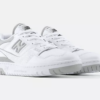 Tênis New Balance 550 feminino branco e cinza