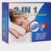 Dispositivo nasal anti ronco com purificador de ar