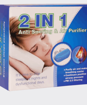 Dispositivo nasal anti ronco com purificador de ar