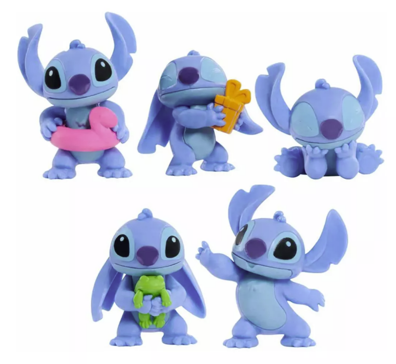 Miniatura sortida do Stitch em PVC – Lilo & Stitch – Just Play
