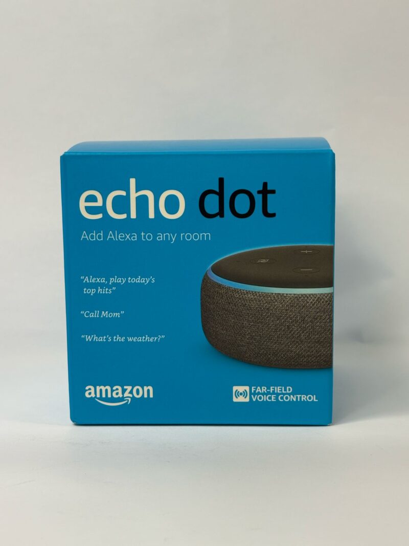 Echo Dot 3ª geração com Alexa – Cor preta