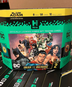 HRO DC Comics Chapter 2 – Edição Black Adam – Cartas híbridas com NFTs