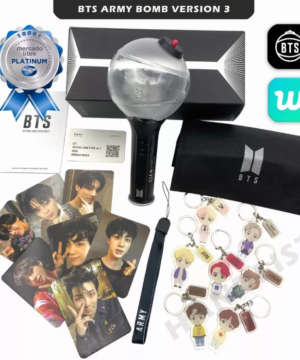 Light Stick Oficial BTS ARMY Bomb V2 Preto