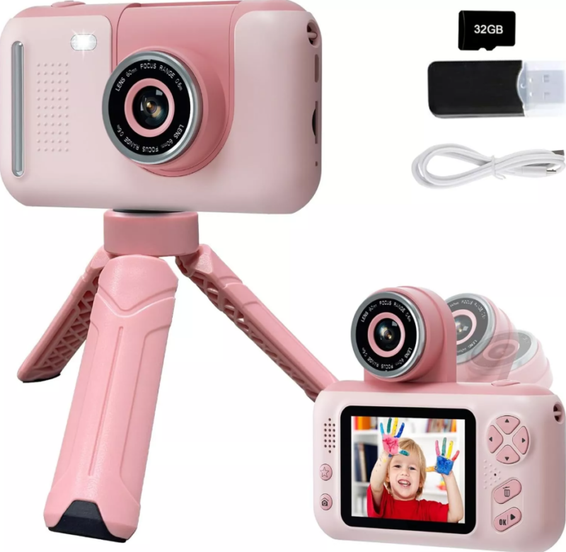 Câmera Digital Infantil para Fotos e Vídeos