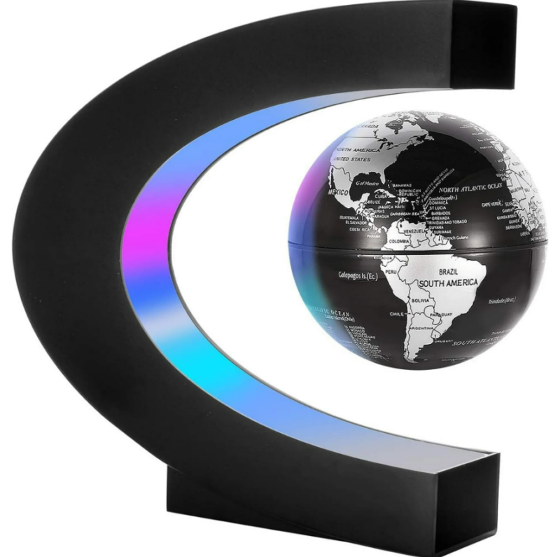 Globo Flutuante Clever Clovers com Iluminação LED – Cor Gold