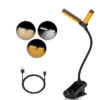 Luminária Book Light 14 LEDs com Clip e Controle Touch