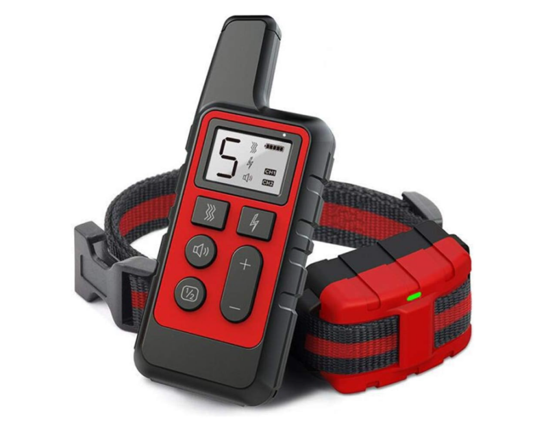 Colar de treinamento para cães com controle remoto
