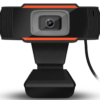 Webcam HD 720P com microfone e autofoco