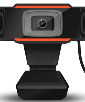 Webcam HD 720P com microfone e autofoco