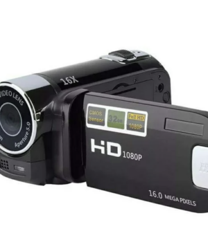 Filmadora Digital 1080P com Zoom e Tela Rotativa