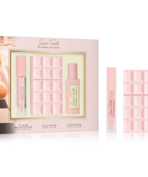 Kit Sabrina Carpenter com perfume, gloss e travel spray