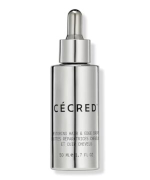 CÉCRED - Restoring Hair & Edge Drops - Daily Peptide Serum for Fuller-Looking Hair, Supports Hairline & Scalp Health, Strengthens Roots - 1.7 fl oz
