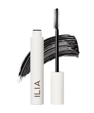 ILIA - Limitless Lash Mascara | Lightweight, Nourishing, Lengthening, Lifting | Flake + Smudge-Resistant | Non-Toxic, Cruelty-Free, Ophthalmologist-Tested, Safe For Sensitive Eyes (Soft Black)