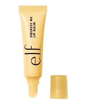 e.l.f. Squeeze Me Lip Balm, Moisturizing Lip Balm For A Sheer Tint Of Color, Infused With Hyaluronic Acid, Vegan & Cruelty-free, Vanilla Frosting