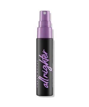 Urban Decay All Nighter Waterproof Makeup Setting Spray (Travel Size) - Natural Finish, Smudge-Proof, Transfer-Resistant, Up to 16HR Wear, Cools Skin Temperature, Fine Mist, Controls Shine - 1 Fl Oz