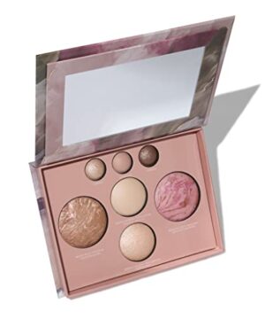 LAURA GELLER NEW YORK The Best of the Best Baked Palette - Full Size - Includes Bronzer, Blush, 2 Highlighters and 3 Eyeshadows - Travel-Friendly
