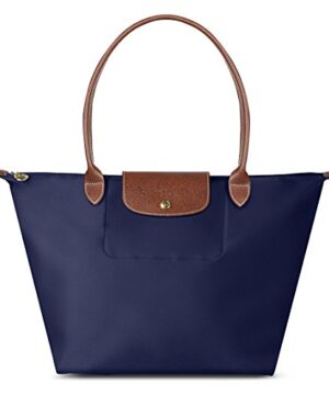 Longchamp Le Pliage Large Folding Tote (Navy)