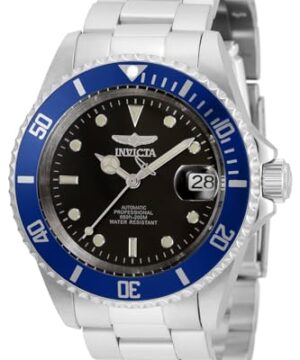 Invicta Men's Pro Diver 40mm Stainless Steel Automatic Watch, Silver (Model: 35694)
