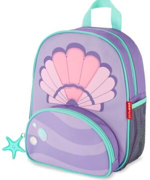 Skip Hop Unisex Kid's Little Backpack, Seashell