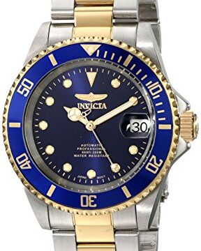 Invicta Men's 17045 Pro Diver Analog Display Japanese Automatic Two Tone Watch