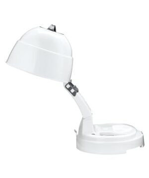 Conair Pro Style Bonnet Hair Dryer, 2 Heat Settings, Adjustable Height, Extra-Large Hood Size, 1875W Pro Style Bonnet Ionic Hair Dryer for Women, White