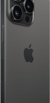 Apple iPhone 15 Pro, 256GB, Black Titanium - Unlocked (Renewed)