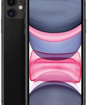 Apple iPhone 11, 64GB, Black - Unlocked (Renewed)