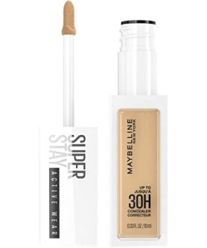 Maybelline Super Stay Liquid Concealer Makeup, Full Coverage Concealer, Up to 30 Hour Wear, Transfer Resistant, Natural Matte Finish, Oil-free, Available in 16 Shades, 27, 1 Count