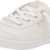 Skechers Women's Bobs B Cute Sneaker – Memory Foam, Flexible Outsole, Lightweight Vegan Shoes, White, 9.5