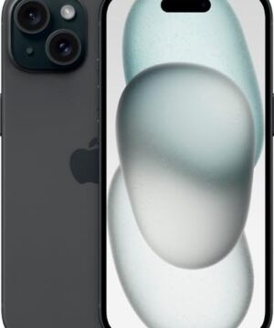 Apple iPhone 15, 128GB, Black - Unlocked (Renewed)