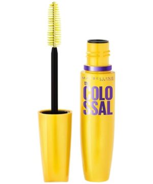 Maybelline Volum' Express Colossal Washable Mascara Makeup, Volumizing, Glam Black, 1 Count