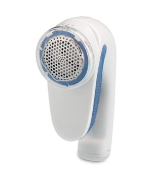 Conair Fabric Shaver and Lint Remover, Battery-Operated Portable Clothes Shaver with 3 Settings, Fuzz Remover for Sweaters, Clothing and Furniture, Large 2-Inch Shaving Head, White