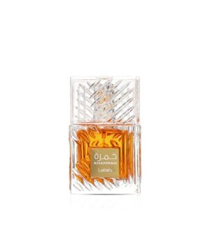 Lattafa Khamrah - Vanilla, Warm Spicy, Amber, Cinnamon - Eau de Parfum Long-Lasting Fragrance for Unisex, 3.40 Ounce / 100 ml