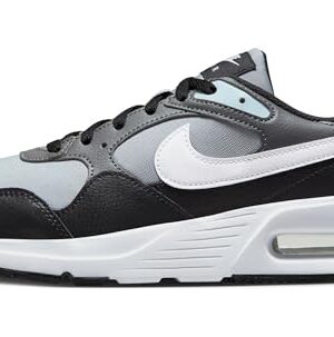 Nike Men's Air Max Sc Sneaker, Black/White/Iron Grey/Blue Tint, 9