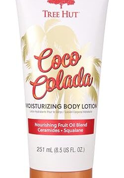 Tree Hut Coco Colada Moisturizing Body Lotion, Ceramide and Squalene Formula Helps Protect Skin, Long-lasting Hydration Leaves Skin Feeling Soft & Moisturized, 8.5 fl oz.