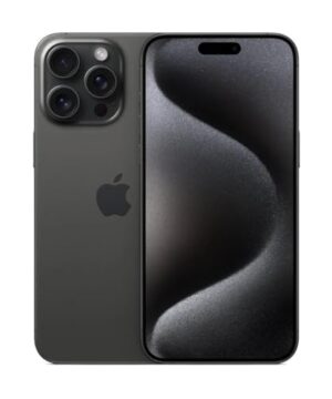 Apple iPhone 15 Pro Max, 256GB, Black Titanium - Unlocked (Renewed)