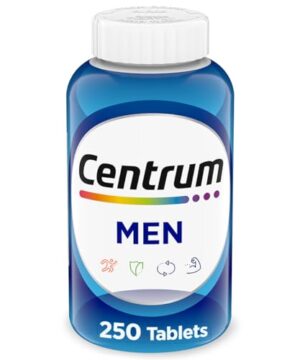 Centrum Multivitamin for Men, Multivitamin/Multimineral Supplement with Vitamin D3, B Vitamins and Antioxidants, Gluten Free, Non-GMO Ingredients - 250 Count