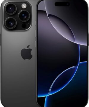 Apple iPhone 16 Pro Max, US Version, 256GB, Black Titanium - Unlocked (Renewed)