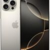 Apple iPhone 16 Pro Max, US Version, 256GB, Natural Titanium - Unlocked (Renewed Premium)