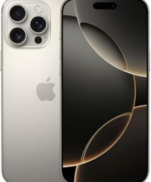 Apple iPhone 16 Pro Max, US Version, 256GB, Natural Titanium - Unlocked (Renewed Premium)
