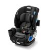 Graco 4Ever DLX Slim 4-in-1 Infant to Toddler Car Seat, Rear Facing, Forward Facing, to High Back Booster & Backless Booster, Slim Car Seat Saves Space & Grows with Child, Thompson