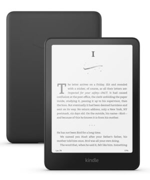 Amazon Kindle Paperwhite 16GB (newest model) – Our fastest Kindle ever, with new 7" glare-free display and weeks of battery life – Black