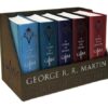 A Game of Thrones / A Clash of Kings / A Storm of Swords / A Feast for Crows / A Dance with Dragons (Song of Ice and Fire Series) (A Song of Ice and Fire) Set of 5 books, Pack of 5