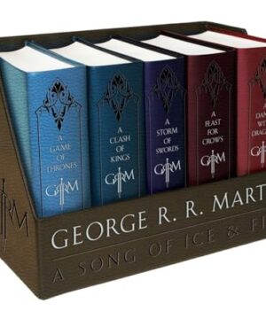 A Game of Thrones / A Clash of Kings / A Storm of Swords / A Feast for Crows / A Dance with Dragons (Song of Ice and Fire Series) (A Song of Ice and Fire) Set of 5 books, Pack of 5