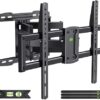 USX Mount Full Motion TV Wall Mount for 42-85 inch, TV Mount Swivel and Tilt,Wall Mount Bracket with Dual Articulating Arms Up to 132lbs, VESA 600x400mm, Max 16" Wood Studs, UL Listed XML019