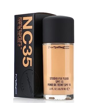 MAC Studio Fix Fluid Foundation NC35 SPF15, 1 Fl Oz