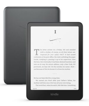 Amazon Kindle Paperwhite Signature Edition 32GB – Our fastest Kindle with auto-adjusting front light, wireless charging, and weeks of battery life – Metallic Black